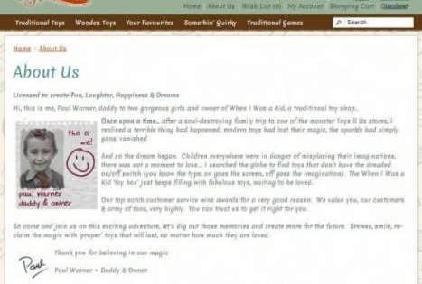 Re-written About Us Page Content Writing by My Words Work For You