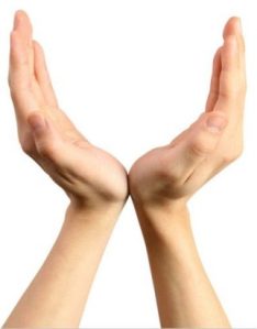 Hands together Support For All My Words Work For You