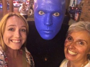 Blue Man Show Chicago Business Support My Words Work For You